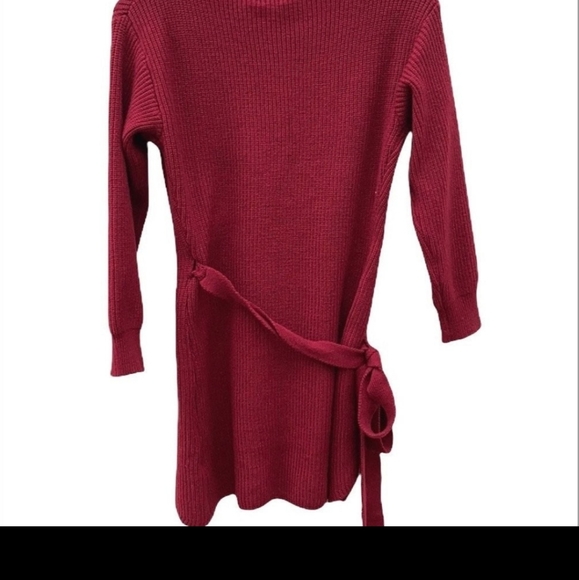 PRINCESS POLLY PHENIX MINI DRESS BURGUNDY - Picture 6 of 9